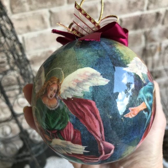 Angel Ornament Tomorrow Today Christmas Vintage - Picture 6 of 15